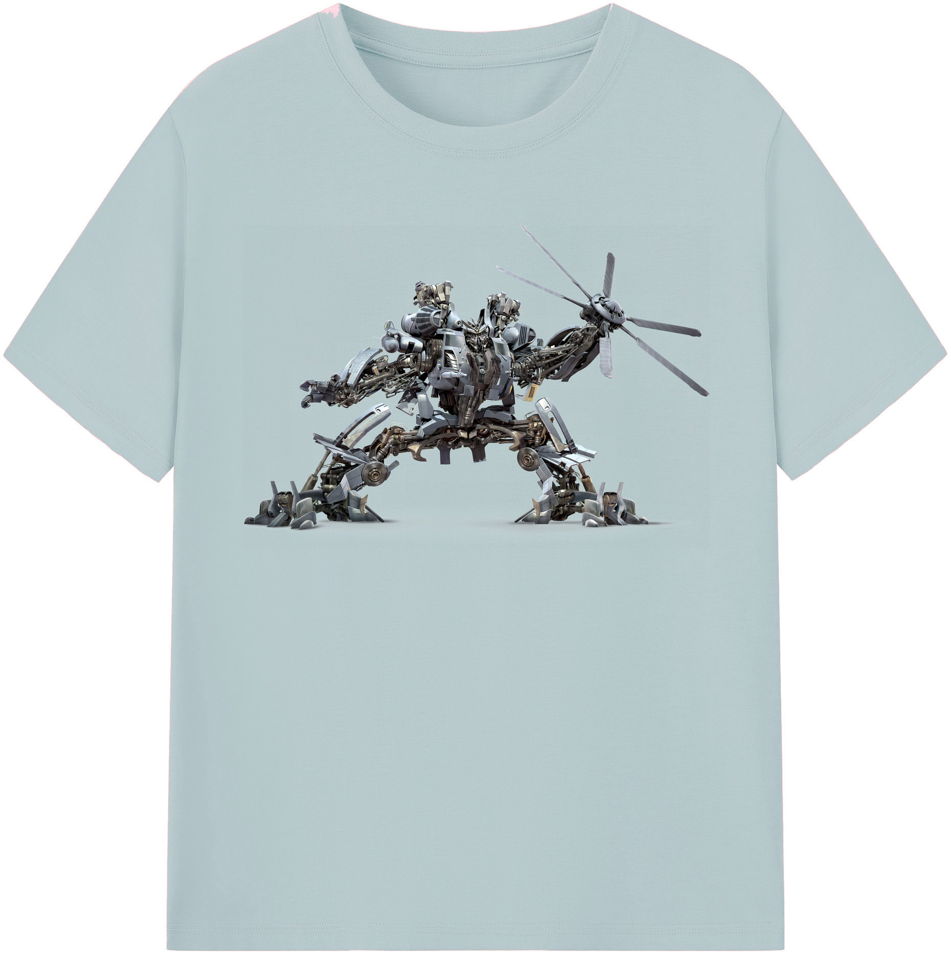 （画像用） Transformers トランスフォーマー 綿100％半袖Tシャツ（フロントプリント）
